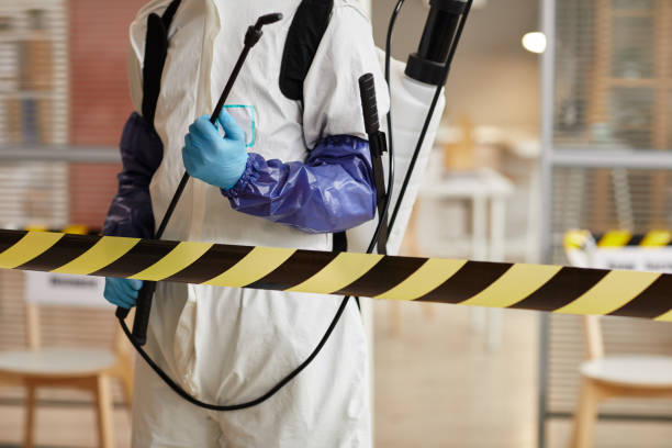 Professional Biohazard technician working in Wallington, NJ